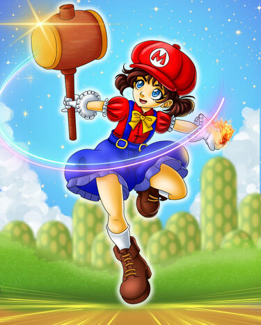 Magical Girl Mario