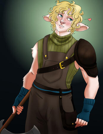 Eight, Firbolg barbarian